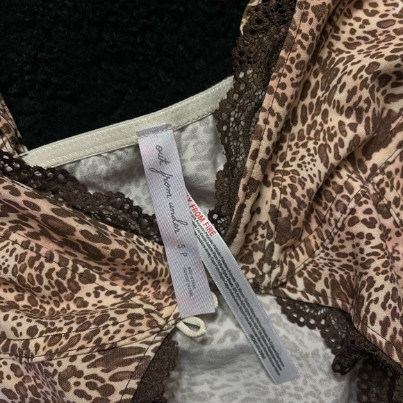 Urban Outfitters Cheetah Print Lace Camisole - Picture 2 of 3